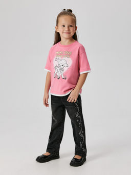 ACOOLA / Брюки джинсовые детские для девочек Sulak черный