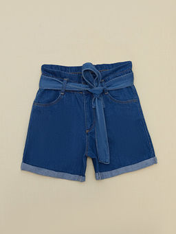 Beli Lastikli Basic K?z ?ocuk Jean ?ort