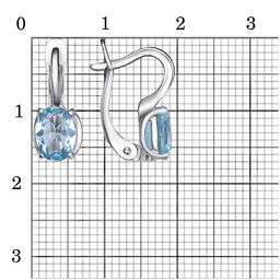 СЕРЬГИ 33113772ДТг - Красная пресня фото 2