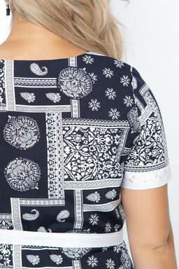 Платье Иола (блю энд вайт) П5621 - Lt collection фото 5