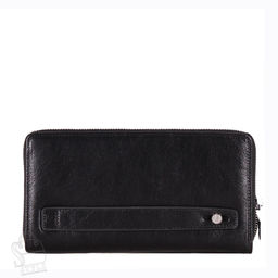 Клатч мужской кожаный 3084H black Heanbag - S-style фото 4