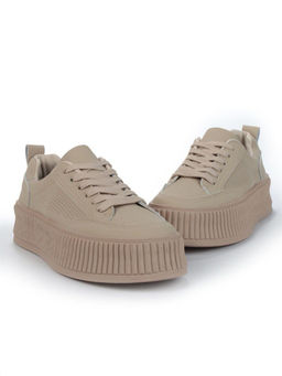 05-P8201-2 DK. BEIGE Кроссовки женские (натуральная кожа) - Фабричный китай фото 12