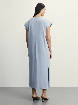 Платье-футболка из хлопка / Zarina  фото 3