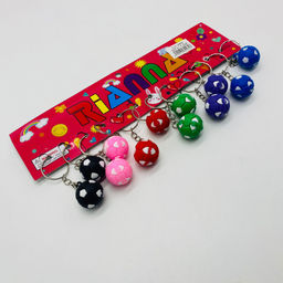 Брелок из резины - Футбольный мяч 12 шт в уп (арт. LJ-285) - Storyland фото 2