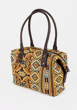 Сумка из гобелена вместительная №1407 - L-craft фото 6