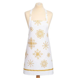 Фартук Этель Золотые снежинки 60х65 см, 100%хл, 190г/м2  фото 6