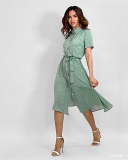 Платье Холли (оливковый) - Nadi bordo фото 2