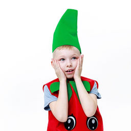 Карнавальный костюм «Красный перчик», фетр