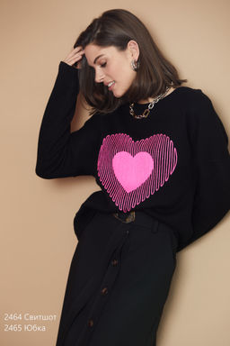 2464 Свитшот - Niv niv  fashion фото 2