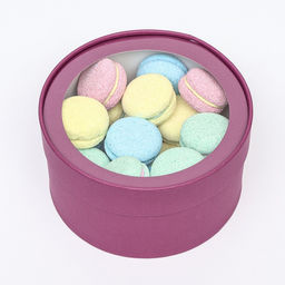 Подарочная коробка Wewak сливовая, завальцованная с окном, 18 х 10 см - Simaland фото 2