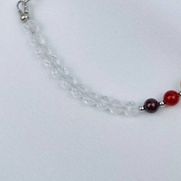 Браслет "7 чакр" из Горного Хрусталя и Самоцветов