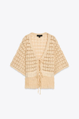 COMBINED KNIT JACKET - Zara фото 7