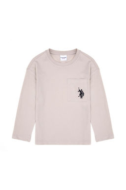 Erkek _ocuk Ta_ Bisiklet Yaka Sweatshirt Sepette S_rpriz _ndirim - U.s. polo assn фото 2