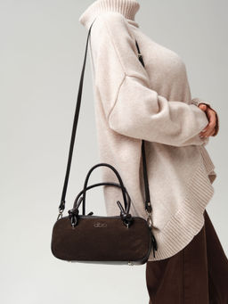 Сумка Curl DBR 31363 черный каштан  фото 10