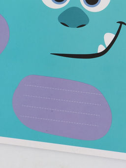 Цена за 20 шт. Тетрадь А5, 12 листов в косую линейку "Мордочки" микс