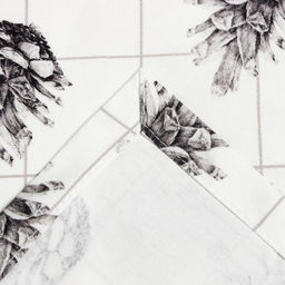 Дорожка на стол новогодняя Этель Merry Christmas 40×146 см, 100% хлопок, саржа 190 г/м², белая