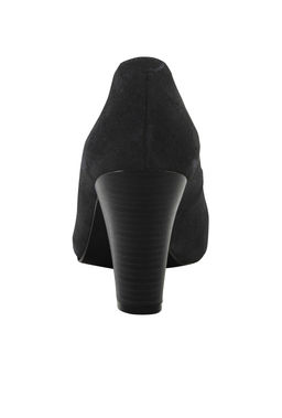 Туфли, черно-золотистые