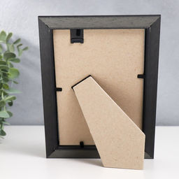 Цена за 2 шт. Фоторамка пластик "Офис 2" 10х15 см, золото (пластиковый экран)