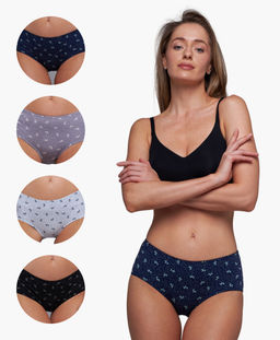 Трусы женские шорты Cherry Girl 6744-32 хлопок, эластан размеры S, M, L, XL  фото 9