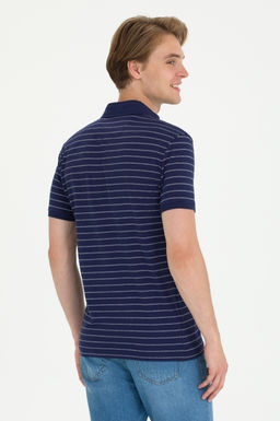 Мужская темно-синяя футболка - U.s. polo assn фото 5