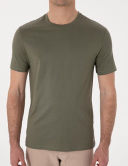 Haki Slim Fit Merserize Basic Ti__rt - Pierre cardin фото 6