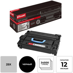 Картридж лазерный Комус 25X CF325X чер. пов. емк. для HP M830z/M806