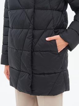 Пальто зимнее LFW490SN.19B.BLACK - Lab fashion фото 8