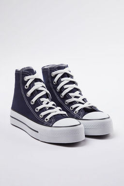 Trendyol Shoes Siyah Bagc?kl? Kad?n Yuksek Bilekli Spor Ayakkab? TAKAW25SN00000 - Trendyolmilla фото 7