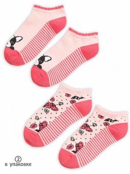 Pelican 2шт. в упаковке GEGY3157(2) носки для девочек