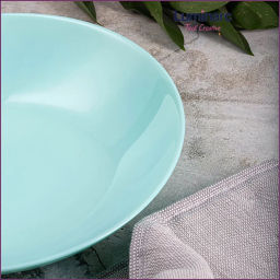 Тарелка суповая ДИВАЛИ ЛАЙТ ТЮРКУАЗ бирюзовый 20см 1шт. арт.P2019 /Люминарк/ - Luminarc фото 9