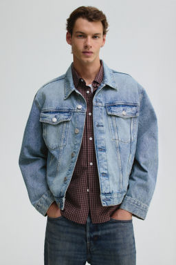 Cazadora trucker en denim - H&m фото 8