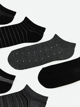 Desenli Erkek Patik ?orap 7li