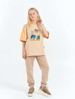 Джоггеры Беж 7+ - Bungly фото 2