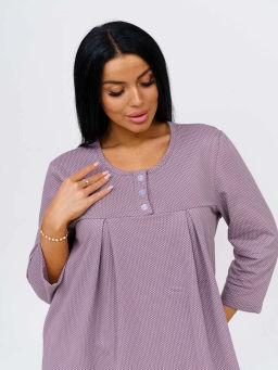 Ночная сорочка женская, цвет коричневый