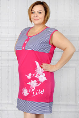 Арт. 9051 Туника женская 48-60 (7 шт) Цвет:ассорти