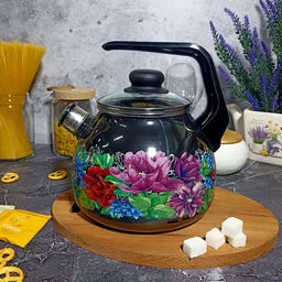 Чайник для плиты 3,0л сф.со св. "Catalina" мокр.асф. 1RC12