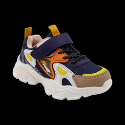 Кроссовки TV904-2-5 бежево синие