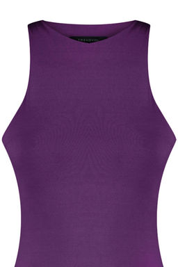 Murdum Halter Yaka Vucuda Oturan Esnek Alttan C?tc?tl? Orme Body TWOSS20BD0044