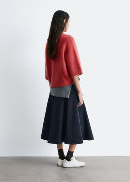 Mohair-Blend Knitted T-shirt - H&m фото 6