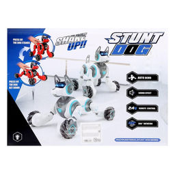 Робот-собака Stunt, на пульте управления, интерактивный, звуковые и световые эффекты, на аккумуляторе, цвет белый - Simaland фото 8