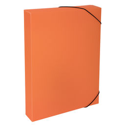 Expert Complete Короб архивный пластиковый 50 мм 1 шт. PRISMA NEON A4 эффект 3D оранжевый ЕС240441012