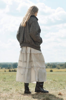 LIMITED EDITION HERRINGBONE COMBINED BOMBER JACKET - Zara фото 2