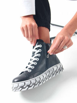 Ботинки 213.icebergw. black/Байка