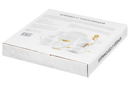 Блюдо 27,5*24,5*3 см Айсберг с соусницей - Elan gallery фото 12