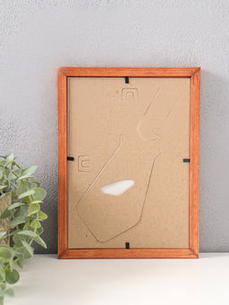 Фоторамка для фото 15×21 см Keep memories, Yuliya, дерево под орех, (пластиковый экран)