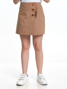 Юбка UD 7189 св.кофе - Mini maxi фото 4