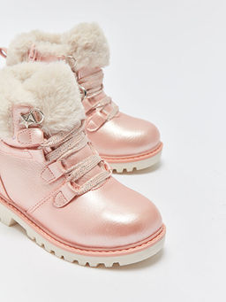 Parlak Deri G?r?n?ml? K?z ?ocuk Bot - Waikiki фото 3