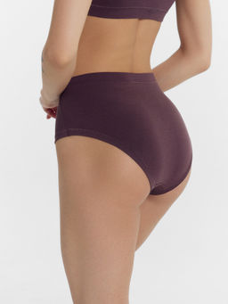 Цена за 2 штуки! Трусы женские макси в коричневом цвете ирландский кофе 412589 - Mark formelle фото 4