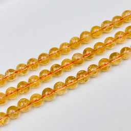 Бусины для украшений из Цитрина (55 бусин)