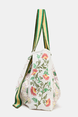 FANTASY FABRIC MAXI SHOPPER